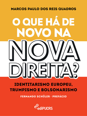 cover image of O que há de novo na "nova direita"?